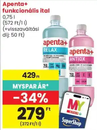 Apenta+ funkcionalis ital