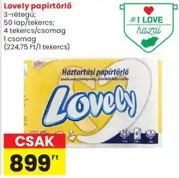 Spar Market Lovely papírtörlő ajánlat