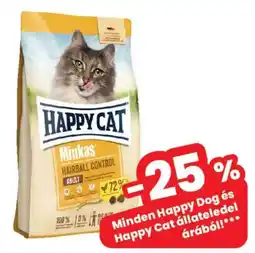 Spar Market Happy Cat Minkas hairball control adult ajánlat