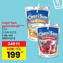 Spar Capri Sun gyümölcsle ajánlat