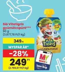 Spar Sió vitatigris gyümölcsprű ajánlat