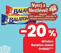Spar Balaton ajánlat