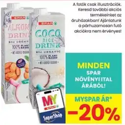 Spar spar növényi ital ajánlat