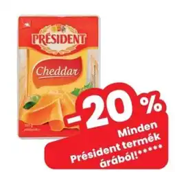 Spar President cheddar ajánlat