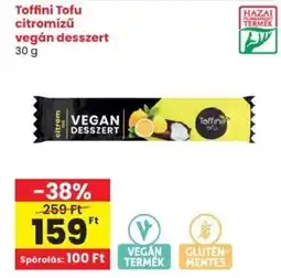 Spar Toffini Tofu desszert ajánlat