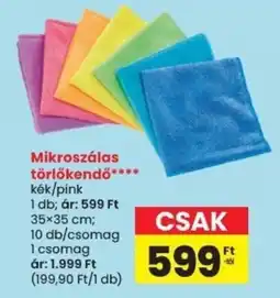 Spar Mikroszálas törölkendő ajánlat