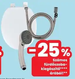Spar Számos fürdőszoba-kiegészítő ajánlat