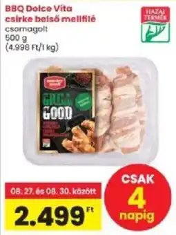 Interspar grill good csirke belső mellfélé ajánlat