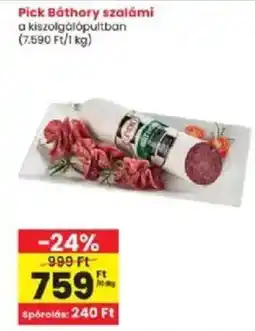 Interspar Pick báthory szalámi ajánlat