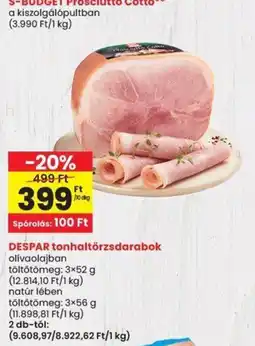 Spar S-Budget prosciutto cotto ajánlat