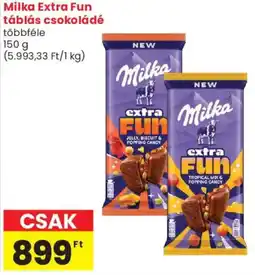 Spar Market Milka extra fun ajánlat