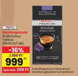 Spar Despan kávékapszula ajánlat