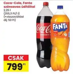 Spar Coca-Cola, Fanta szénsavas üdítőital ajánlat