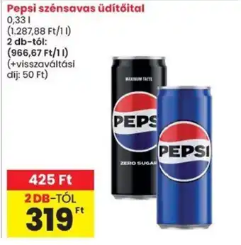 Pepsi szénsavas üdítőital