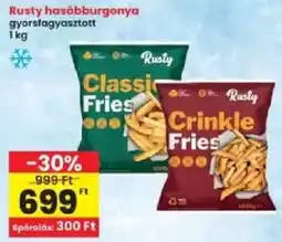 Interspar Rusty hasábburgonya ajánlat