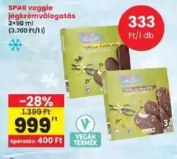Interspar spar veggie jégkrém ajánlat