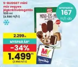 Interspar S-budget mini mix ajánlat