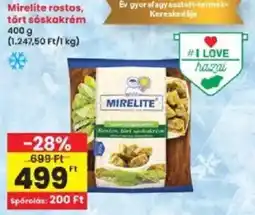 Interspar Mirelite rostos, tört sósakrém ajánlat