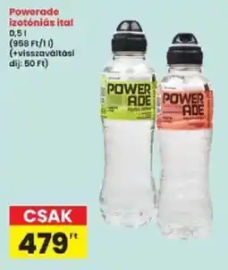Interspar Powerade izotóniás ital ajánlat