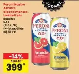 Interspar Peroni Nastro Azzurro ajánlat