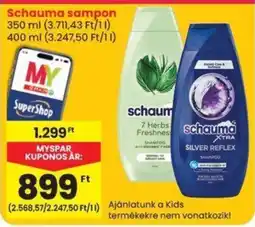 Spar Schauma sampon ajánlat