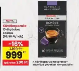 Interspar Kávékapszula ajánlat