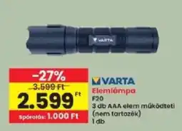 Interspar Varta elemlámpa ajánlat