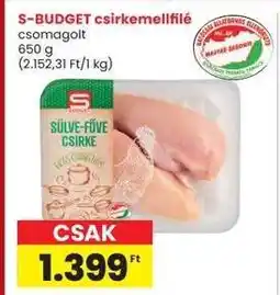 Interspar S-BUDGET csirkemellfilé ajánlat