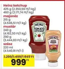 Interspar HEINZ Ketchup ajánlat