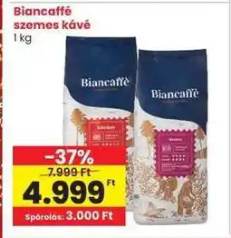Interspar Biancaffé szemes kávé ajánlat