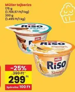 Interspar Müller Tejberizs ajánlat