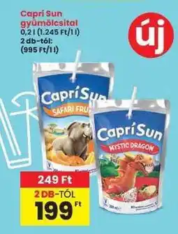 Interspar Capri-Sun Gyümölcsital ajánlat