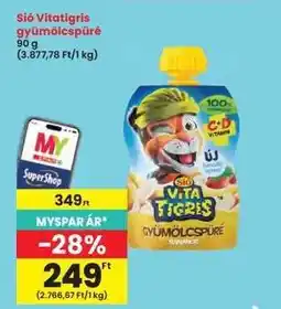 Interspar Sió Vitatigris gyümölcspüré ajánlat
