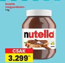 Interspar Nutella mogyorókrém ajánlat