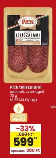 Spar Pick téliszalámi ajánlat