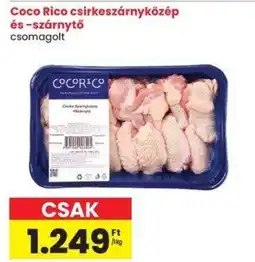 Spar Coco Rico csirkeszárnyközép és -szárnytó ajánlat