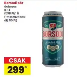 Spar Borsodi sor ajánlat