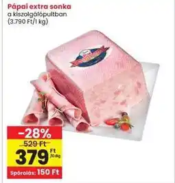 Interspar Pápai Extra Sonka ajánlat