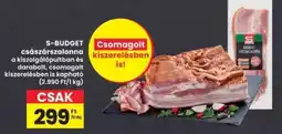 Interspar S-BUDGET császárszalonna ajánlat