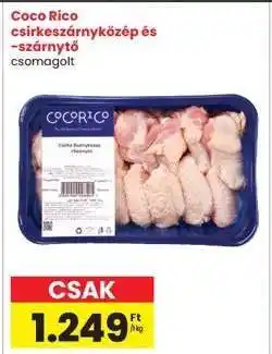 Interspar Coco Rico csirkeszárnyközép és -szárnytő ajánlat