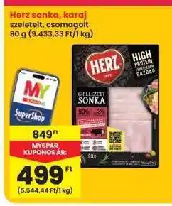 Interspar Herz sonka, karaj ajánlat