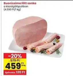 Interspar Buonissimo főtt sonka ajánlat