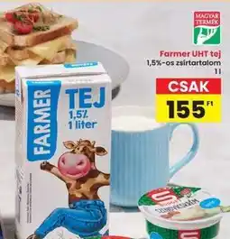 Interspar Farmer UHT-tej ajánlat