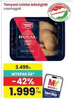 Interspar Tanyasi csirke bőségtál ajánlat