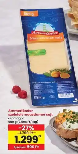 Interspar AMMERLÄNDER SZELETELT MAASDAMER SAJT ajánlat