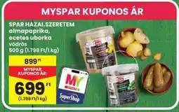 Interspar SPAR HAZAI.SZERETEM almapaprika, ecetes uborka vödrös ajánlat
