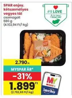 Interspar SPAR enjoy. kétszemélyes vegyes tál ajánlat