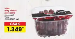 Interspar SPAR mag nélküli piros szőlő ajánlat