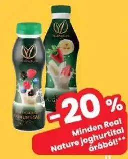 Interspar Real Nature joghurtital ajánlat