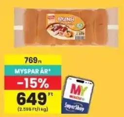 Interspar buns ajánlat